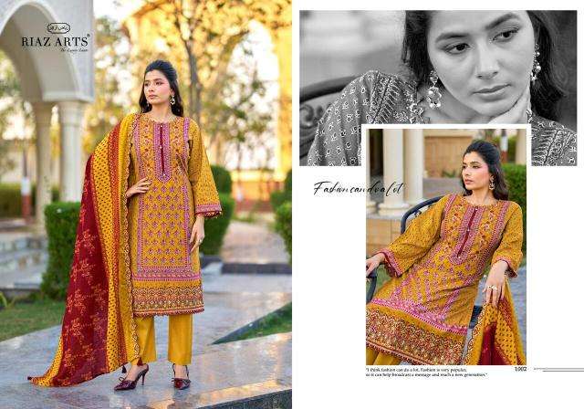 Riaz arts bin saeed vol-15 wholesale dress material market in pune with price