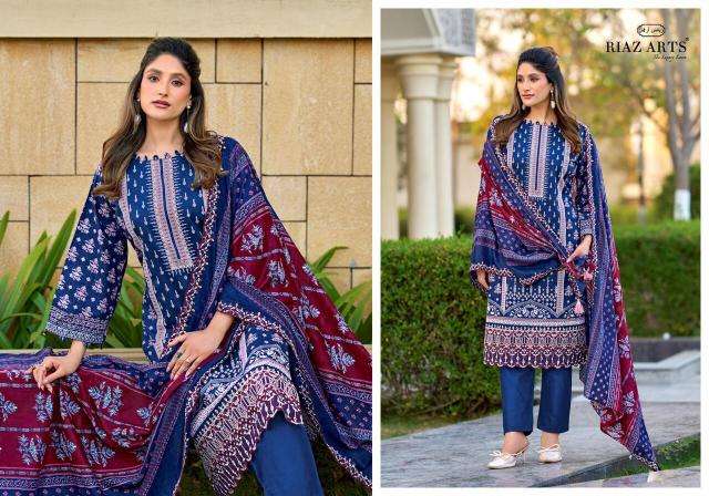 Riaz arts bin saeed vol-15 wholesale dress material market in pune with price