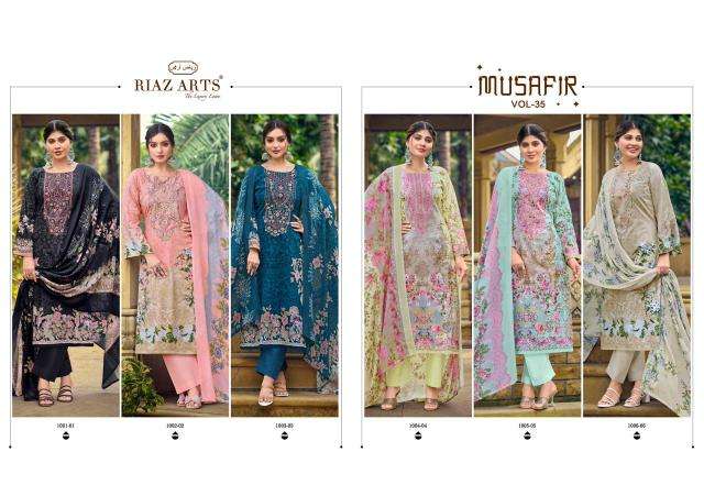 Riaz arts musafir 35 dress material in delhi for wholesale