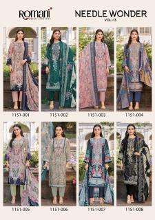 Romani needle wonder vol 13 wholesale market in ahmedabad for dress materials