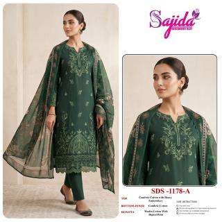 Sajida 1178-A-B-C-D gingers dress material wholesale market in pune