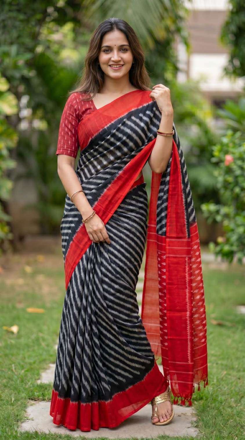 Sckr Ikkat C wholesale indian saree
