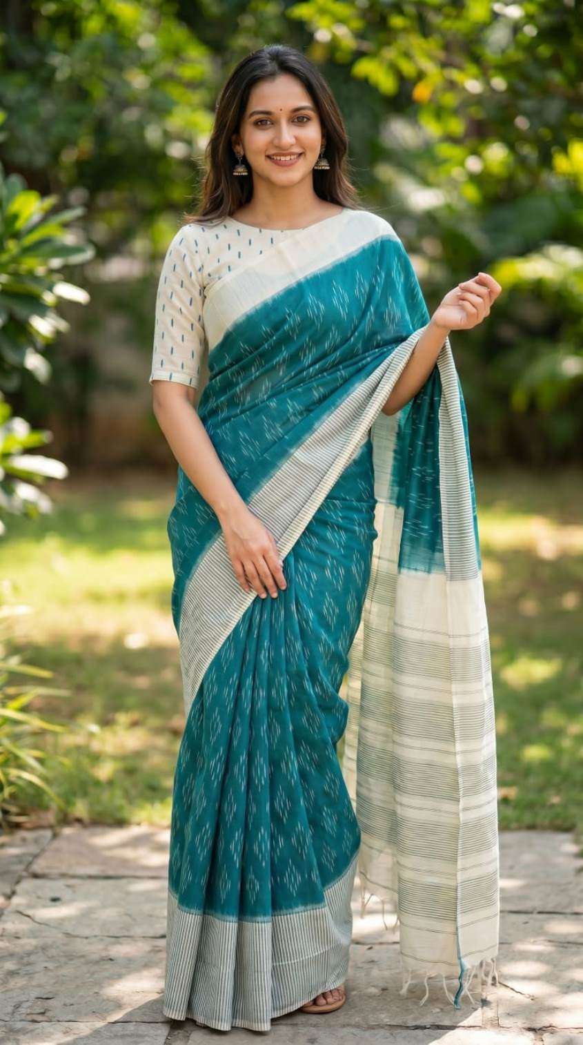 Sckr Ikkat D wholesale sarees from india
