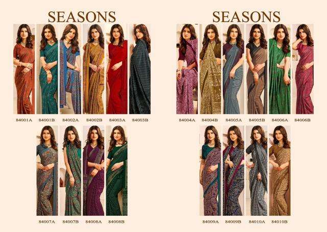 Shorya seasons surat saree wholesale rate