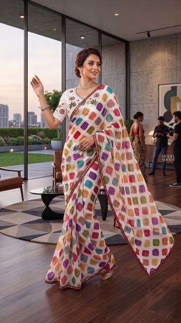 Shorya single color wholesale saree market in surat with price