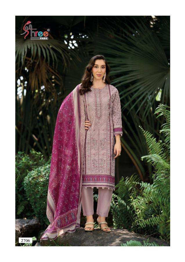 Shree fabs bin saeed lawn collection vol-27 indian dresses wholesale suppliers
