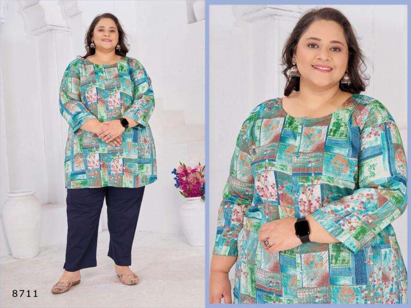 Shree salasar big size subh vol-3 cheapest wholesale kurti market in india