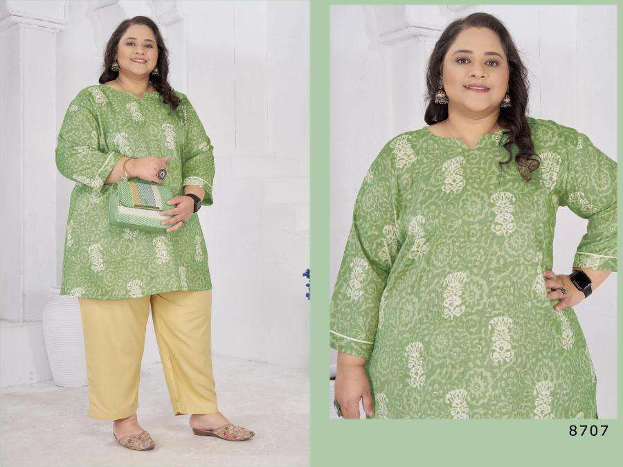 Shree salasar big size subh vol-3 cheapest wholesale kurti market in india