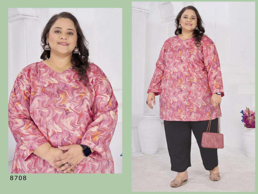 Shree salasar big size subh vol-3 cheapest wholesale kurti market in india