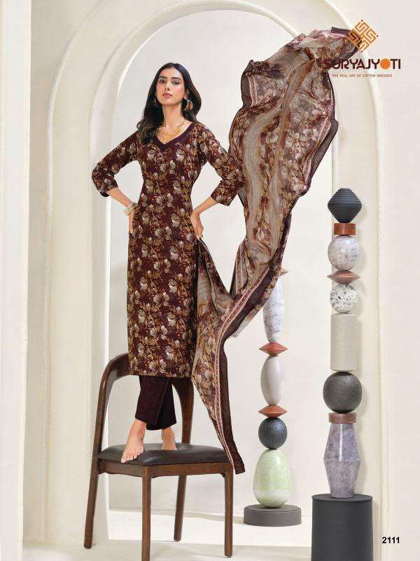 Suryajyoti zion cotton vol-21 dress materials online in india