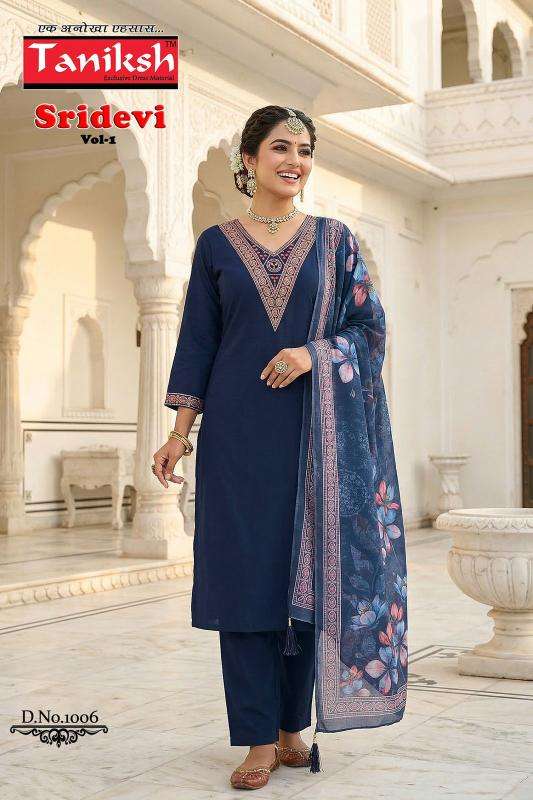 Taniksh sridevi vol 2 wholesale kurti set india