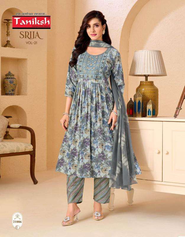 Taniksh srija vol 21 kurti wholesale cloth market in ahmedabad