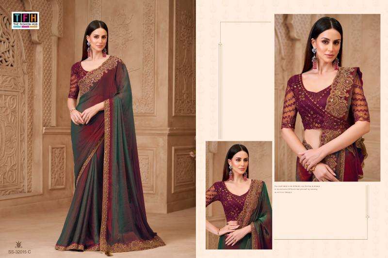 TFH 32015 colour wholesale indian saree online shopping