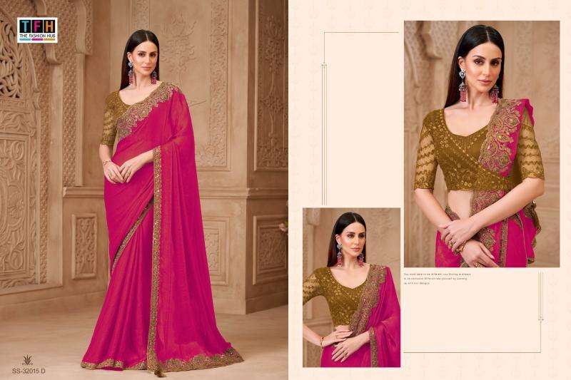 TFH 32015 colour wholesale indian saree online shopping