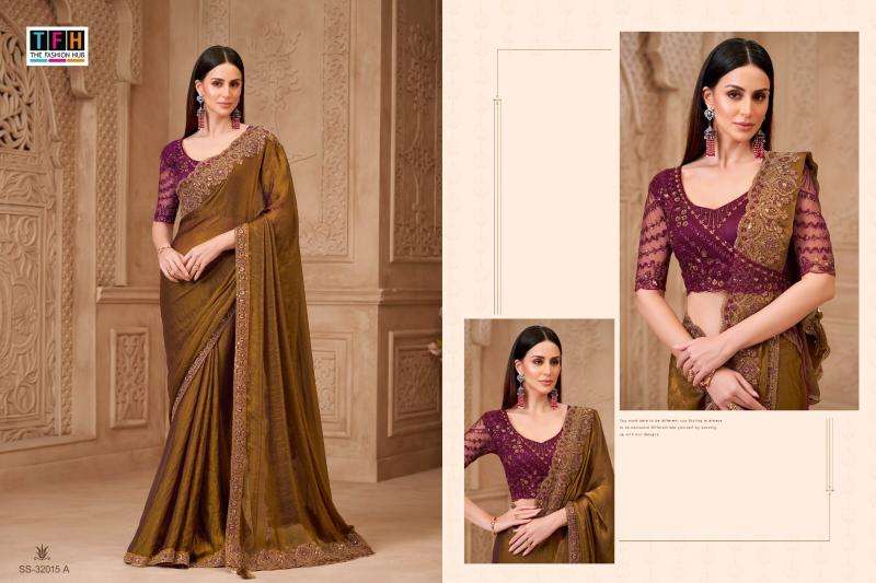 TFH 32015 colour wholesale indian saree online shopping