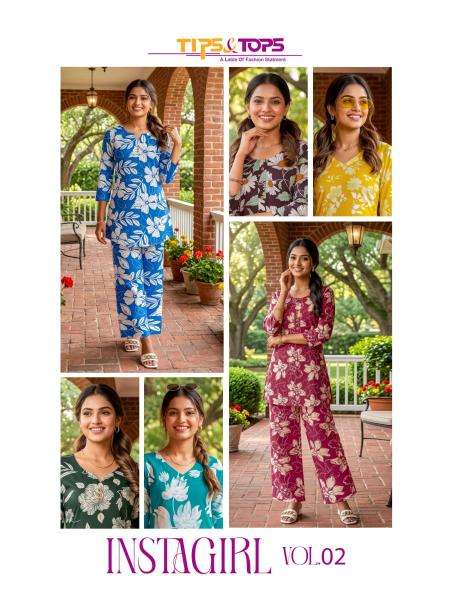 Tips & tops instagirl vol 2 coord set ladies kurti wholesale market in pune