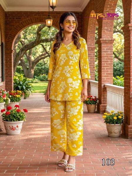 Tips & tops instagirl vol 2 coord set ladies kurti wholesale market in pune