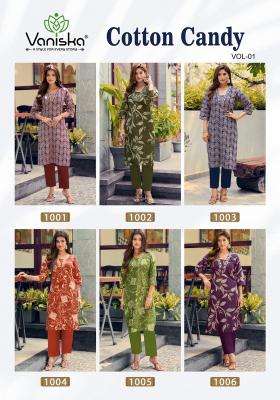 Vaniska cotton candy vol 1 cheapest kurti wholesale market in delhi