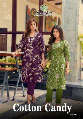 Vaniska cotton candy vol 1 cheapest kurti wholesale market in delhi