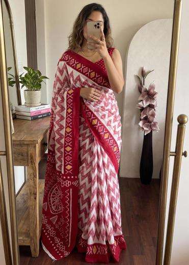 Vastrangan cotton ikkat wholesale saree market in ahmedabad near me