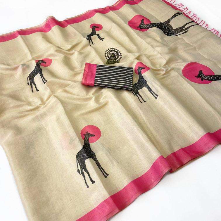 Vastrangan digital printed wholesale indian saree