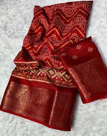 Vastrangan foil print best wholesale saree market in hyderabad