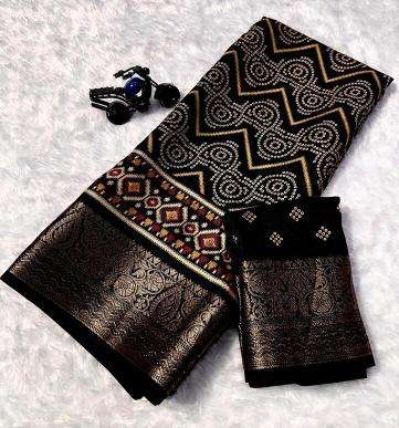 Vastrangan foil print best wholesale saree market in hyderabad