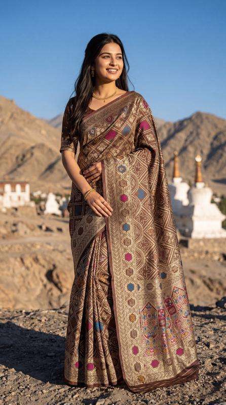 Vastrangan meenakari cheapest wholesale saree market in kolkata