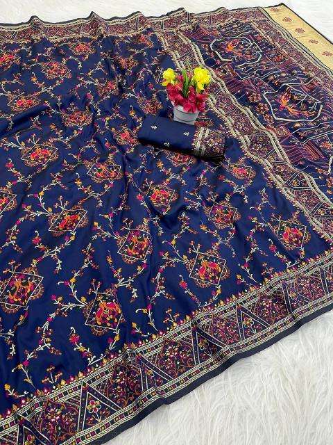 Vastrangan rajwadi pashmina wholesale sarees online india