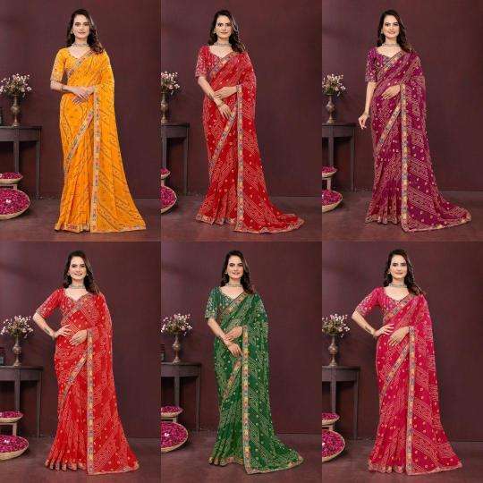 Vastrangan saiyara bandhej top rated wholesale saree market in kolkata