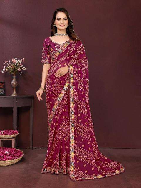 Vastrangan saiyara bandhej top rated wholesale saree market in kolkata