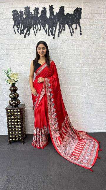 Vastrangan semi gajji silk wholesale indian saree online shopping