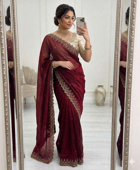 Vastrangan sequence work best wholesale saree market in surat with price