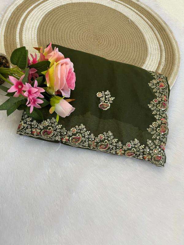 Vastrangan star georgette cheapest wholesale saree market in india