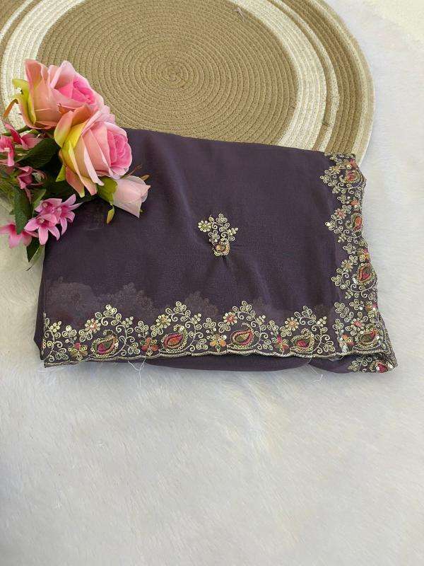 Vastrangan star georgette cheapest wholesale saree market in india