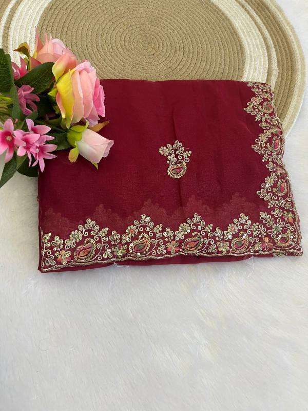 Vastrangan star georgette cheapest wholesale saree market in india