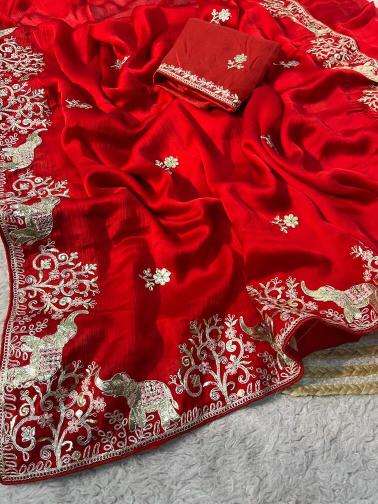 Vinayak gotafoil indian wholesale saree