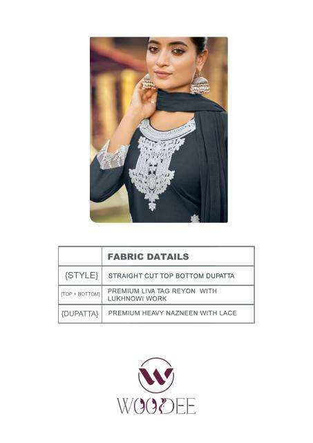 Woodee white lotus vol-3 bangalore wholesale kurti market