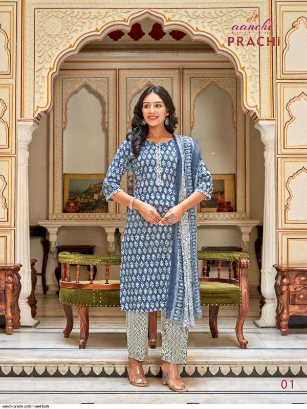 Aanchi prachi wholesale kurti market in ahmedabad with price