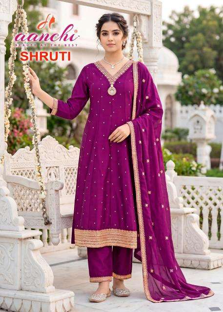 Aanchi shruti readymade kurti wholesale market in surat