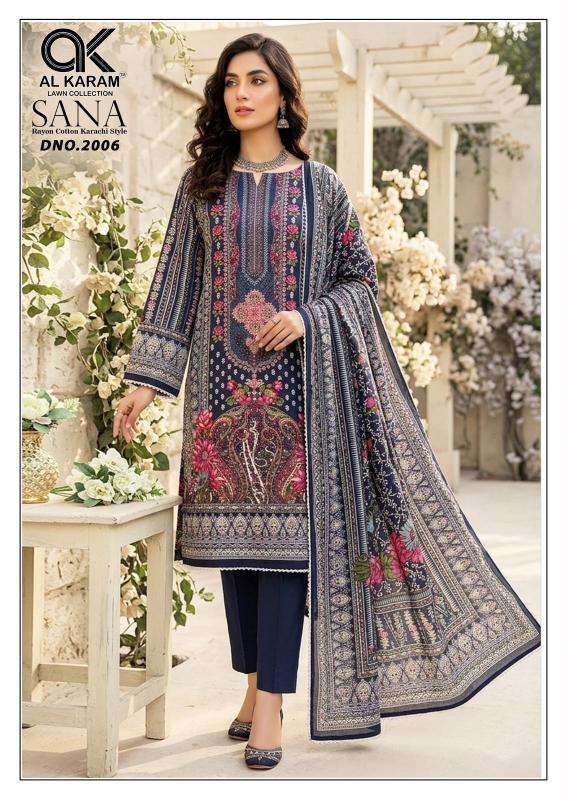 Alkaram sana vol- 2 lucknowi kurti wholesale market in surat