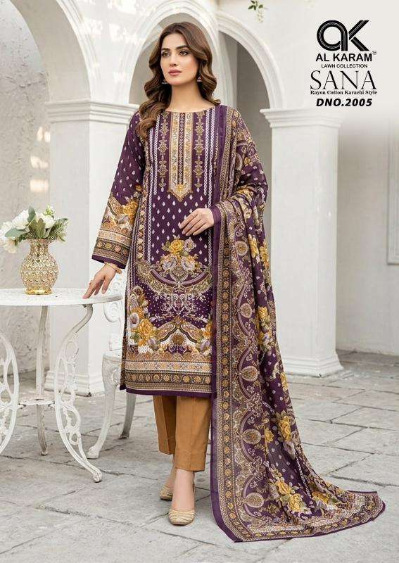 Alkaram sana vol- 2 lucknowi kurti wholesale market in surat