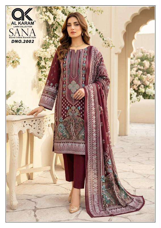 Alkaram sana vol- 2 lucknowi kurti wholesale market in surat