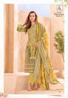 Alok suit rihaana-19 wholesale dress materials market in mumbai