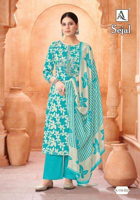 Alok suit sejal wholesale dress from india