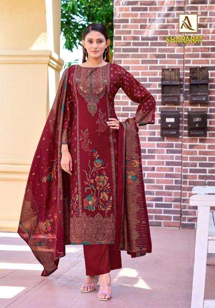 Alok suits shararat wholesale dress materials in hyderabad with price