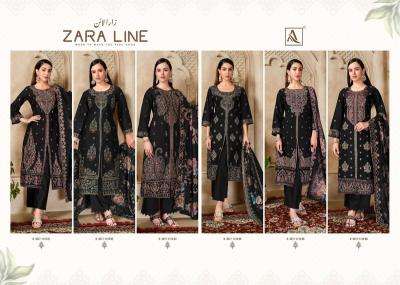 Alok suits zara line wholesale dress material hyderabad photos
