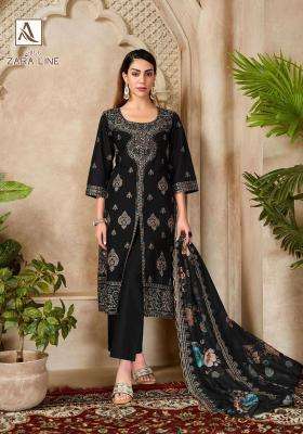 Alok suits zara line wholesale dress material hyderabad photos