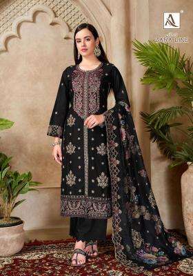 Alok suits zara line wholesale dress material hyderabad photos