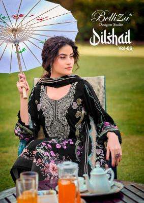 Belliza desginer studio dilshad vol-6 wholesale dress material in kolkata